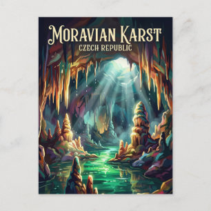 Moravische Karstgrotten Tsjechië Briefkaart