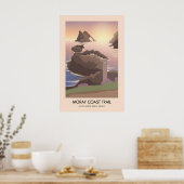 Moray Coast Trail Scotlands Great Trails Poster (Keuken)
