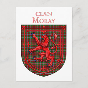 Moray of Abercairny Tartan Scottish Pset Briefkaart