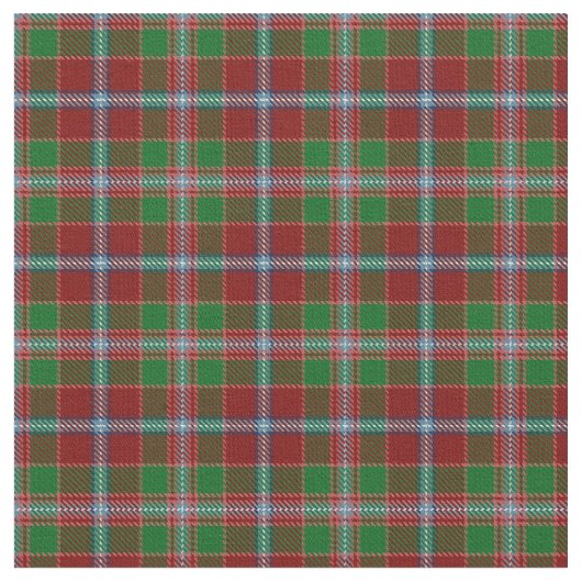 Moray van de Abercairny Clan Tartan Stof (Close Up)