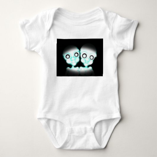 Morbid Alien Twins T-Shirt Womens (Voorkant)