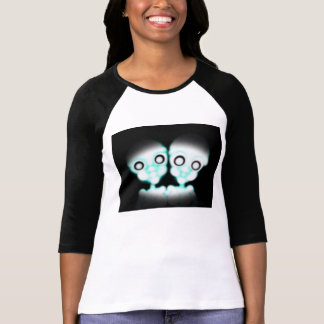 Morbid Alien Twins T-Shirt Womens