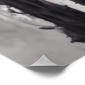 Morbid bizarre monsterportret | AI Art. Poster (Hoek)