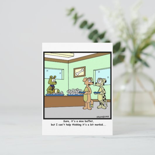 Morbid Briefkaart (Staand voorkant)