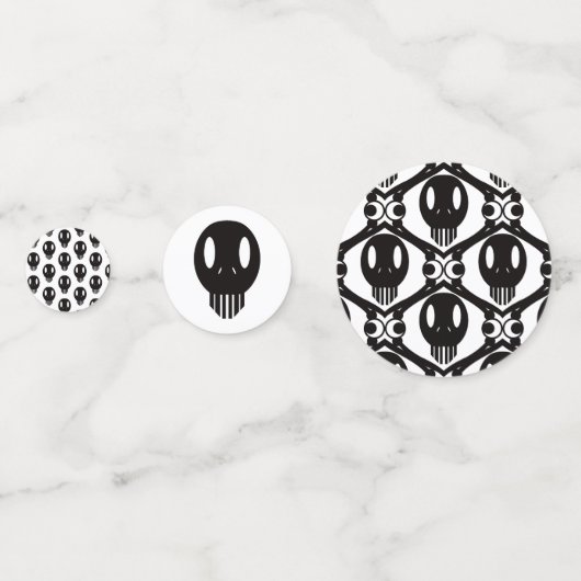 Morbid Faces Confetti (Voorkanten)