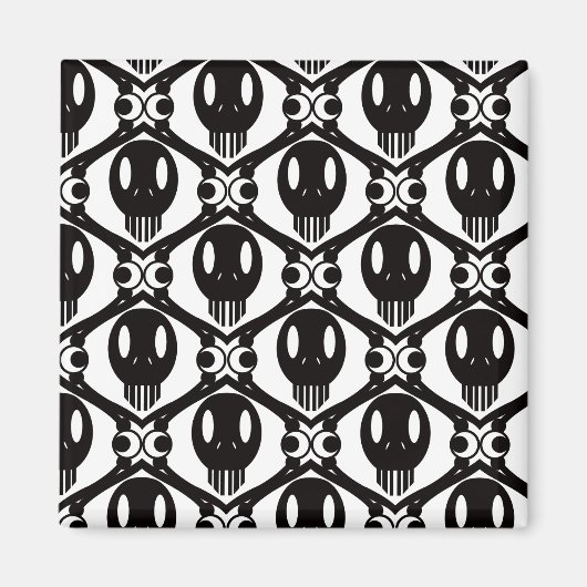 Morbid Faces Magneet (Voorkant)