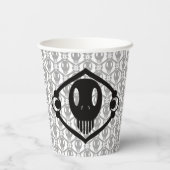 Morbid Faces Papieren Bekers (Achterkant)