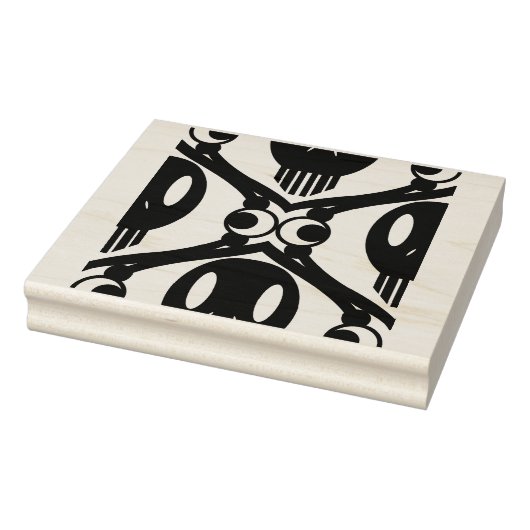 Morbid Faces Rubberstempel (Stempel)