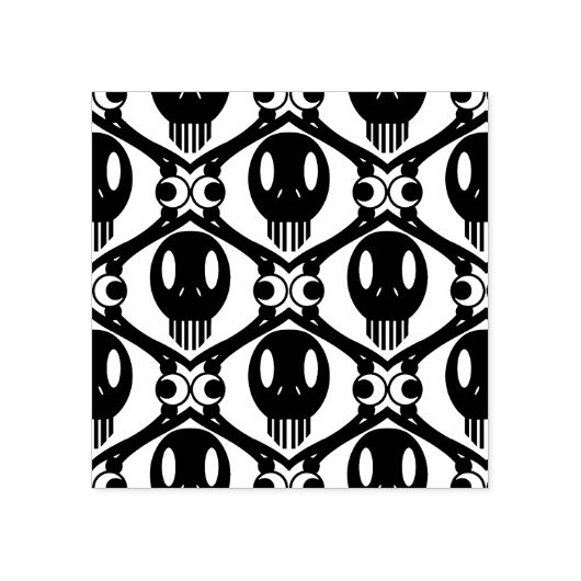 Morbid Faces Rubberstempel (Afrduk)