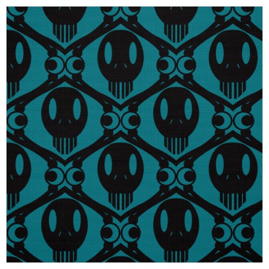 Morbid Faces Stof (Swatch)