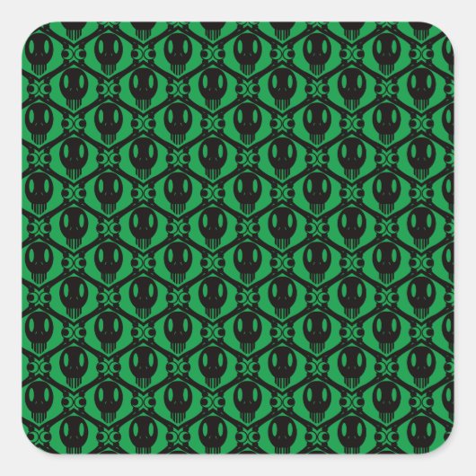 Morbid Faces Vierkante Sticker (Voorkant)