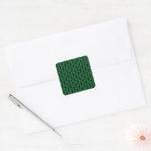 Morbid Faces Vierkante Sticker (Envelop)