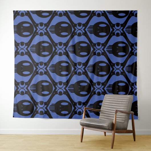 Morbid Faces Wandkleed (In Situ (horizontaal))