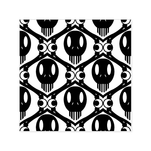 Morbid Faces Zelfinktende Stempel (Design)