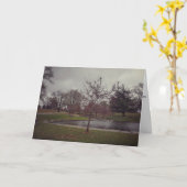 Morbid Funny Happy Birthday Kaart (Gele Bloem)