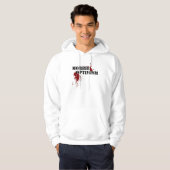 Morbid Optimism Splatter Hoodie (Voorkant volledig)