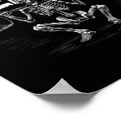 Morbide Een Beest Grappige Sarcastische Meme Poster (Hoek)