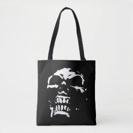 Morbide schedel Canvas tas