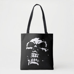 Morbide schedel Canvas tas