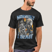Morbidly A Funny Cringe Alpha Werewolf Wolf Meme  T-shirt (Voorkant)