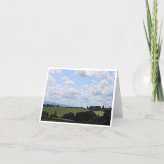 Morchard Bishop-kaart Bedankkaart