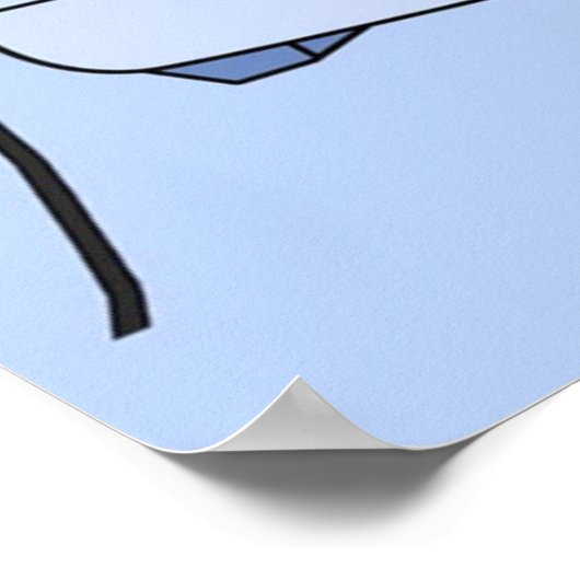 Mordecai en Rigby Pizza en Videogames Poster (Hoek)