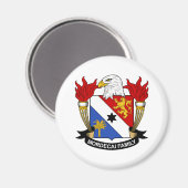 Mordecai Family Crest Magneet (Voorkant / Achterkant)