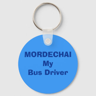 MORDECHAI Mijn buschauffeur ... Sleutelhanger