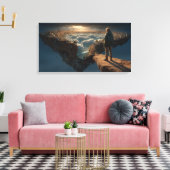 Morden Edge Walker Canvas Afdruk (Insitu (Woonkamer))