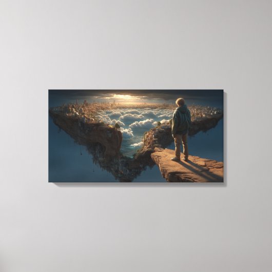 Morden Edge Walker Canvas Afdruk (Voorkant)