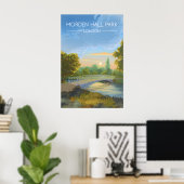 Morden Hall Park Londen Reisposter Poster (Thuiskantoor)