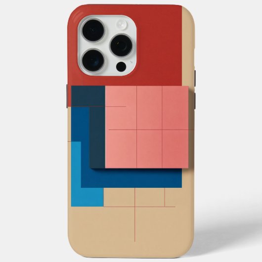 Morder abstracte kunst Case-Mate iPhone case (Achterkant)