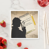 Mordmysterie Feestservetjes Persoonlijk 2 Servetten (Insitu)