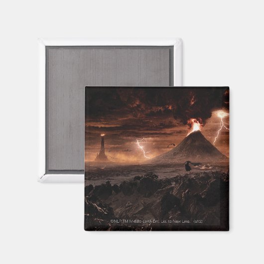 Mordor Lightning Storm Magneet (Voorkant / Achterkant)
