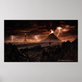 Mordor Lightning Storm Poster (Voorkant)
