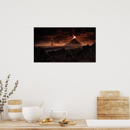 MORDOR POSTER (Keuken)