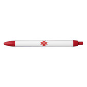 Mordovia Flag Blauwe Inkt Pen (Voorkant)