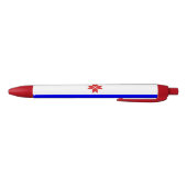 Mordovia Flag Blauwe Inkt Pen (Bodem)