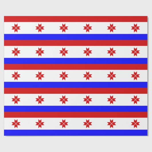 Mordovia Flag Cadeaupapier (Vlak)