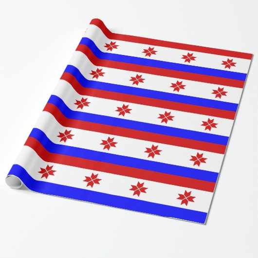 Mordovia Flag Cadeaupapier (Uitgerold)
