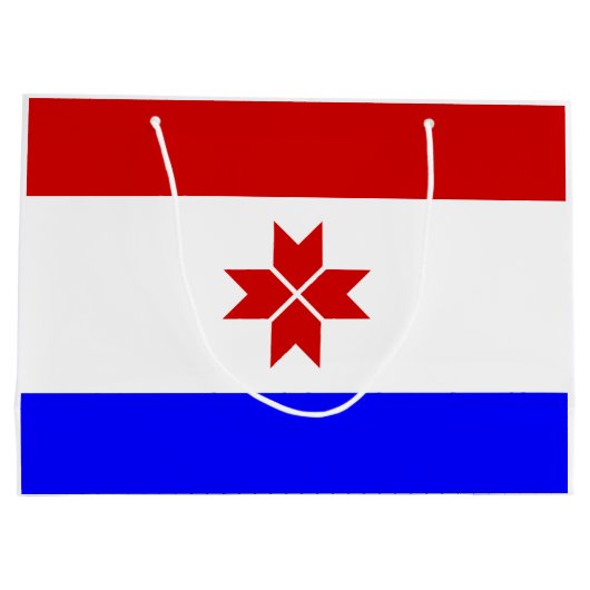 Mordovia Flag Groot Cadeauzakje (Achterkant)