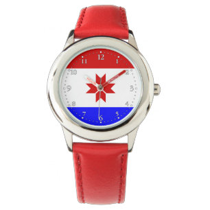 Mordovia Flag Horloge