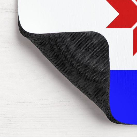 Mordovia Flag Muismat (Hoek)