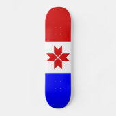 Mordovia Flag Persoonlijk Skateboard (Voorkant)