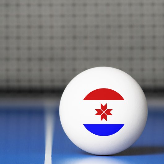 Mordovia Flag Pingpongbal (Net)