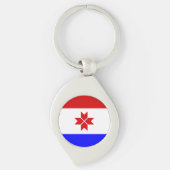 Mordovia Flag Sleutelhanger (Voorkant)