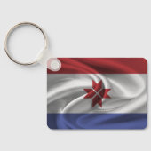 Mordovia Flag Sleutelhanger (Achterkant)