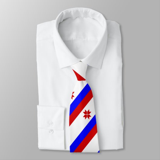 Mordovia Flag Stropdas (Gebonden)