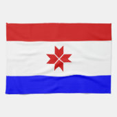 Mordovia Flag Theedoek (Horizontaal)