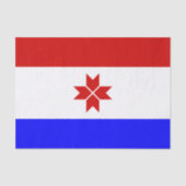 Mordovia Flag Tissuepapier (Voorkant)